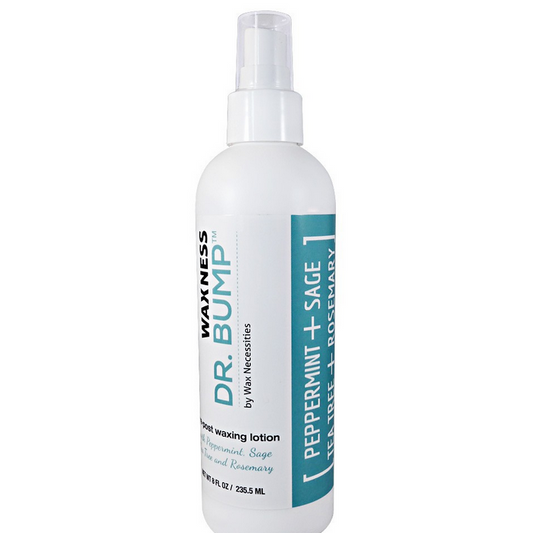 Dr. Bump Natural Pre/Post Waxing Lotion: Peppermint, Sage, Tea Tree & Rosemary