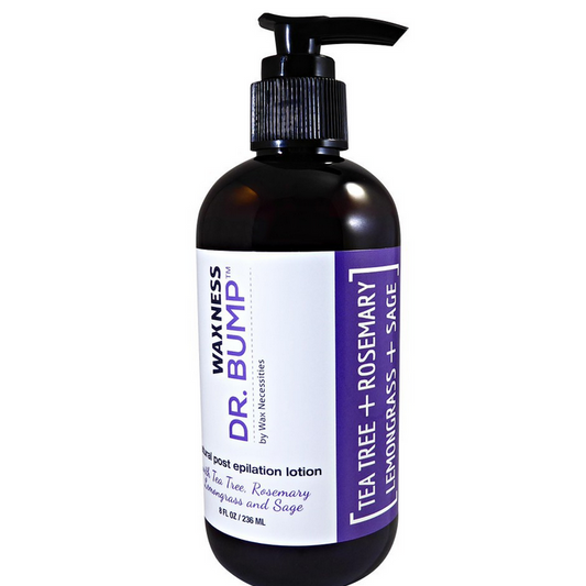 Dr. Bump Natural Pre/Post Waxing Lotion: Tea Tree, Rosemary, Lemongrass, & Sage
