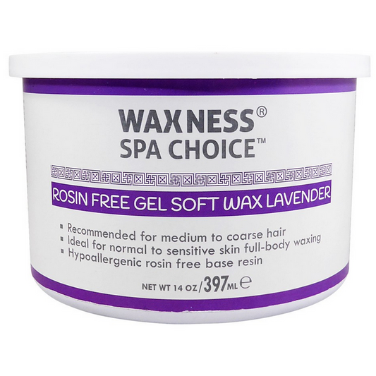 Waxness Rosin Free Gel Lavender Soft Wax 14oz.