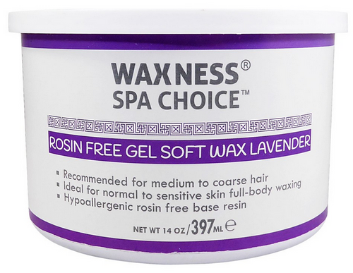 Waxness Rosin Free Gel Lavender Soft Wax 14oz.