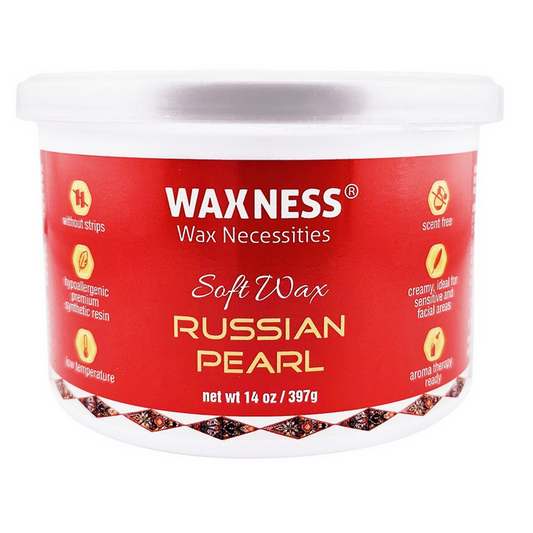 Waxness Russian Pearl Soft Wax 14oz.
