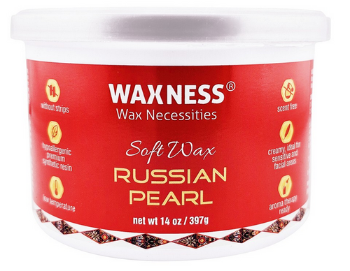 Waxness Russian Pearl Soft Wax 14oz.