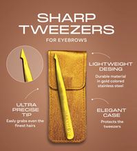 Load image into Gallery viewer, Maxymova Precision Stainless Flat Tweezer