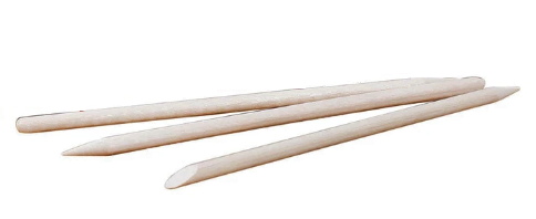 Slanted Wax Applicators/Mani Sticks